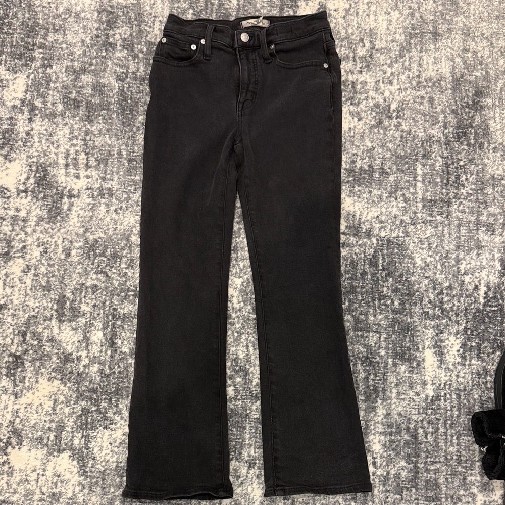 Madewell Black Flare Women's Jeans